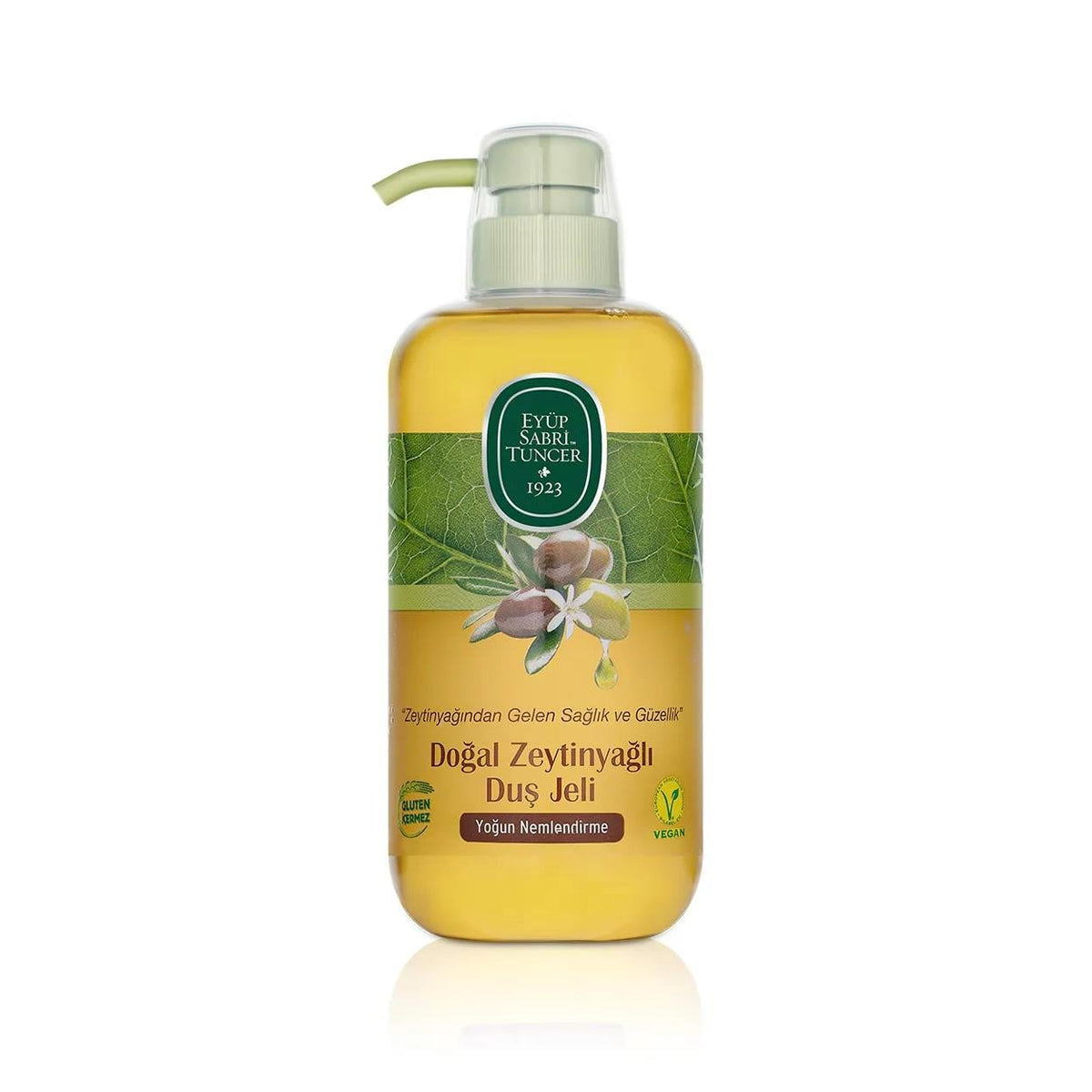 Dusjgele med Naturlig Olivenolje 600 ml