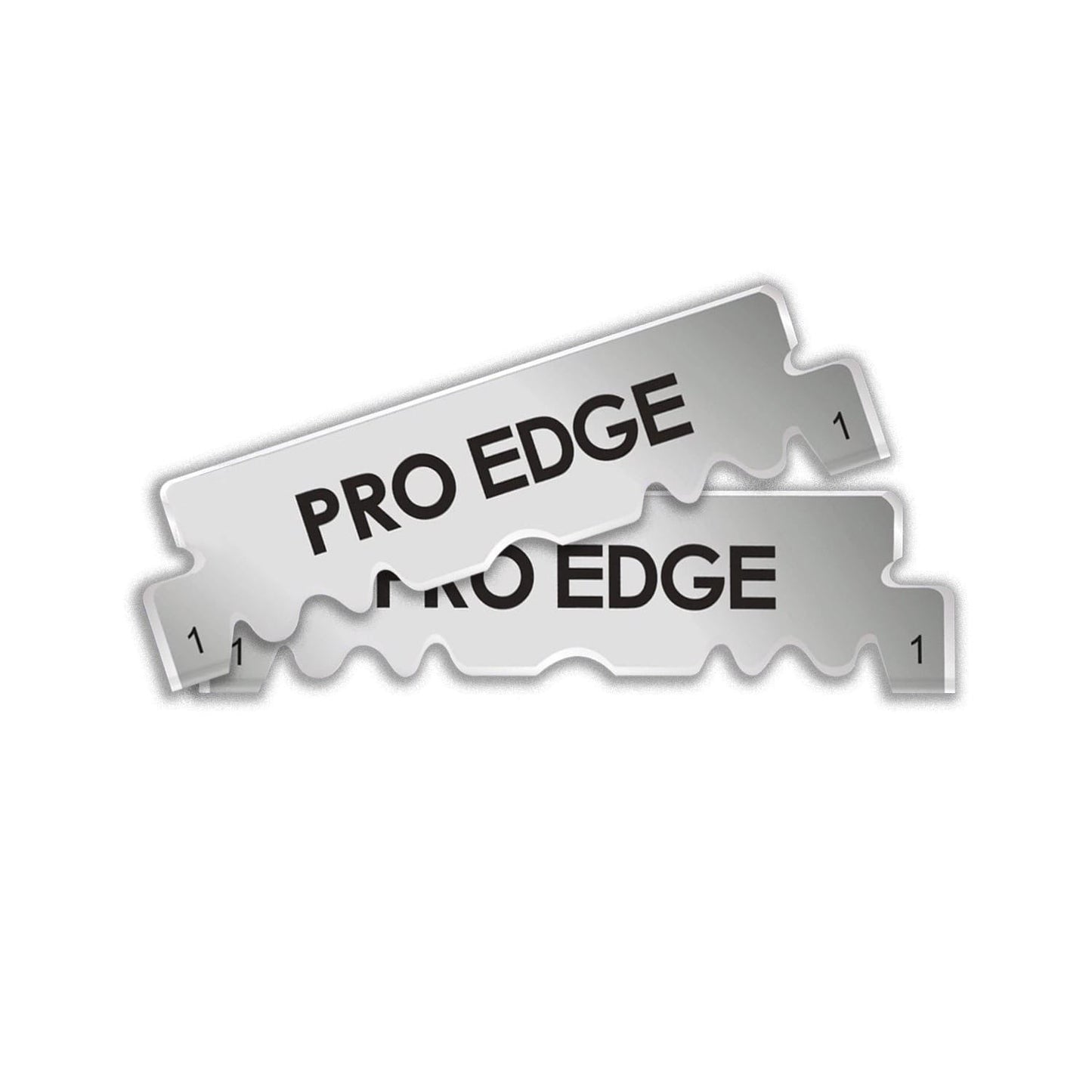 Pro Edge Platinum delte barberblad.  100 Blades