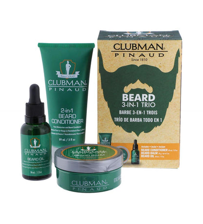 Clubman Beard 3-i-1 Trio