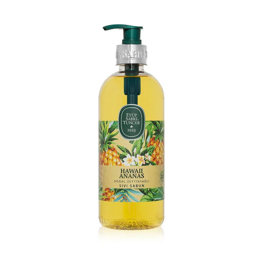 Hawaii Ananas Flytende Såpe med Naturlig Olivenolje 500 ml
