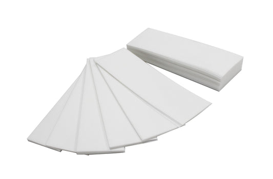 Vokspapirstrimler, 7cm x 20cm, 100 stk Pakke
