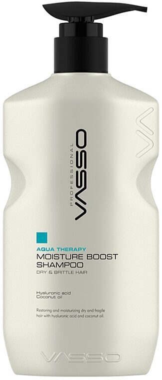 VASSO AQUA THERAPY MOISTURE BOOST SHAMPOO 1500/500/270 ml